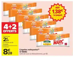 Carrefour ST MARC Lingettes nettoyantes offre