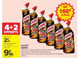 Carrefour HARPIC Gel WC offre