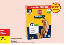 Carrefour PEDIGREE Friandises Dentastix pour chiens offre