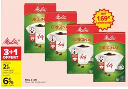 Carrefour Filtre à café offre