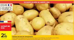 Carrefour Pommes de terre de consommation offre