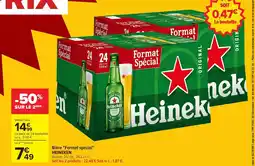 Carrefour HEINEKEN Bière Format spécial offre