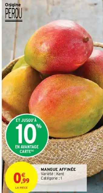 Intermarché Hyper Mangue Affinée offre