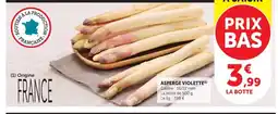 Super U Asperge violette offre