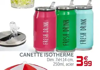 Gifi Cannette Isotherme offre