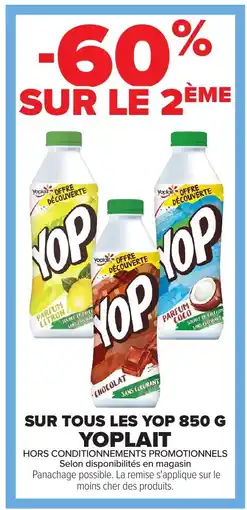 Carrefour YOP Sur tous les yoplait offre