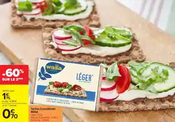 Carrefour WASA Tartine Croustillante offre