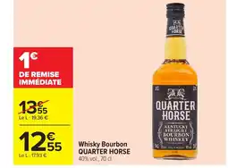 Carrefour QUARTER HORSE Whisky Bourbon offre