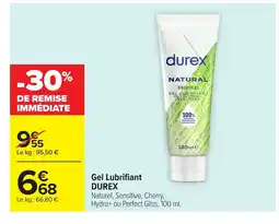 Carrefour DUREX Gel Lubrifiant offre