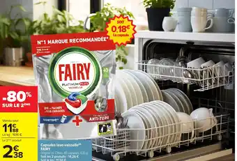FAIRY Capsules lave-vaisselle