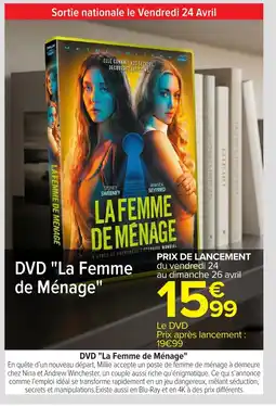 Carrefour DVD La Femme de Ménage offre