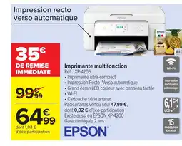 Carrefour EPSON Imprimante multifonction offre