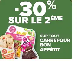 Carrefour Drive Sur tout carrefour bon appétit offre