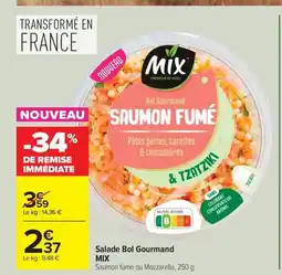 Carrefour Drive MIX Salade Bol Gourmand offre
