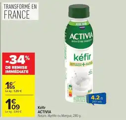 Carrefour Drive ACTIVIA Kéfir offre