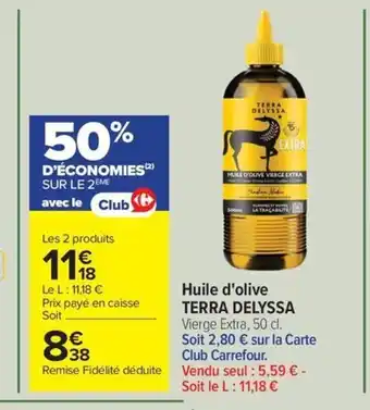 TERRA DELYSSA Huile d'olive