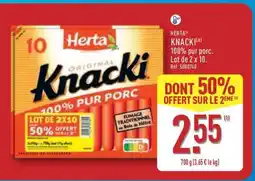 ALDI HERTA Knacki offre