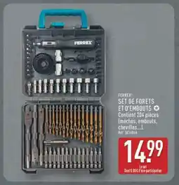 ALDI FERREX SET DE FORETS ET D'EMBOUTS offre