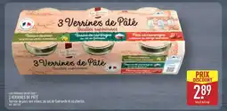 ALDI 3 VERRINES DE PÂTÉ offre