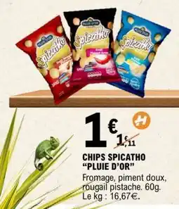 E.Leclerc Chips Spicatho Pluie D'Or offre