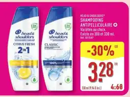 ALDI HEAD & SHOULDERS Shampooing antipelliculaire offre