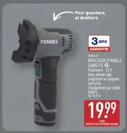 ALDI FERREX MEULEUSE D'ANGLE SANS FIL offre