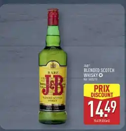 ALDI J&B Blended scotch Whisky offre
