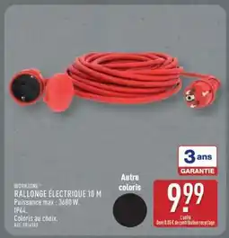 ALDI RALLONGE ÉLECTRIQUE 10 M offre