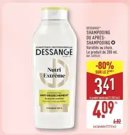 ALDI DESSANGE SHAMPOOING OU APRÈS-SHAMPOOING offre