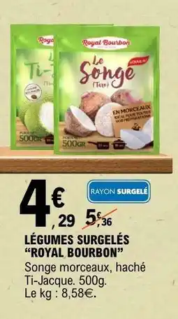 E.Leclerc LÉGUMES SURGELÉS “ROYAL BOURBON” offre