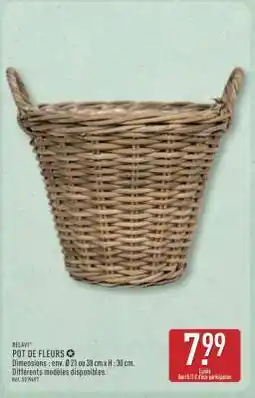 ALDI Pot de fleurs offre