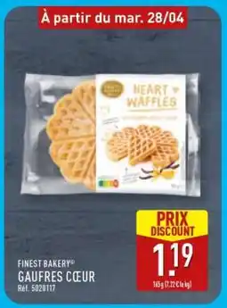 ALDI GAUFRES CŒUR offre