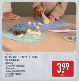 ALDI CROFTON ACCESSOIRES D'APPRENTISSAGE POUR ENFANT offre