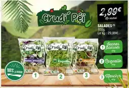 E.Leclerc Crudi Péi Salades offre