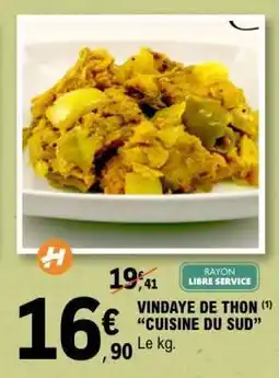 E.Leclerc VINDAYE DE THON CUISINE DU SUD offre