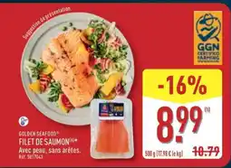 ALDI GOLDEN SEAFOOD FILET DE SAUMON offre