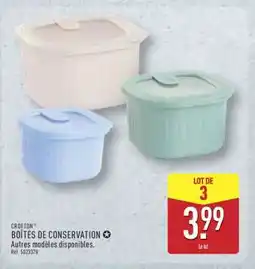 ALDI CROFTON BOÎTES DE CONSERVATION offre