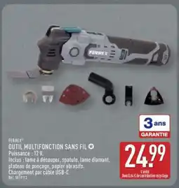 ALDI FERREX OUTIL MULTIFONCTION SANS FIL offre