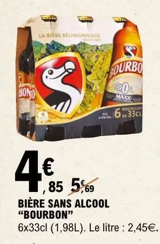 BIÈRE SANS ALCOOL 'BOURBON'