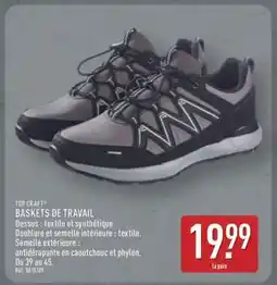 ALDI BASKETS DE TRAVAIL offre