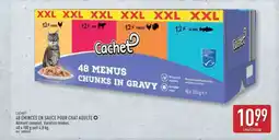 ALDI CACHET 48 ÉMINCÉS EN SAUCE POUR CHAT ADULTE offre