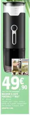 E.Leclerc MACHINE À CAFÉ PORTABLE NEO offre
