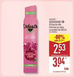 ALDI USHUAIA Déodorant offre