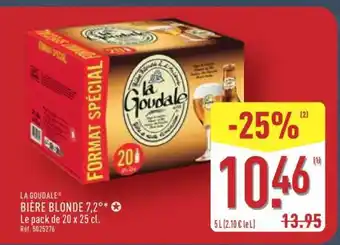 LA GOUDALE BIÈRE BLONDE 7,2°