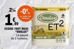 E.Leclerc ESSUIE-TOUT MAXI DOULUX offre