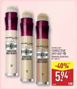 ALDI MAYBELLINE CORRECTEUR ANTI-ÂGE offre