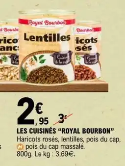 E.Leclerc LES CUISINÉS “ROYAL BOURBON” offre