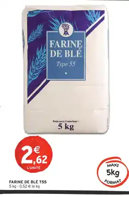 Intermarché Hyper Farine de blé t55 offre