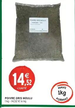 Intermarché Hyper Poivre gris moulu offre