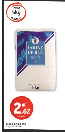 Intermarché Hyper Farine de blé type 55 offre